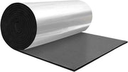 Matte di isolamento acustico 15mm di spessore - autoadesivo - in alluminio - impermeabile - resistente al fuoco - copertura 10,76 m² - materiale di isolamento acustico