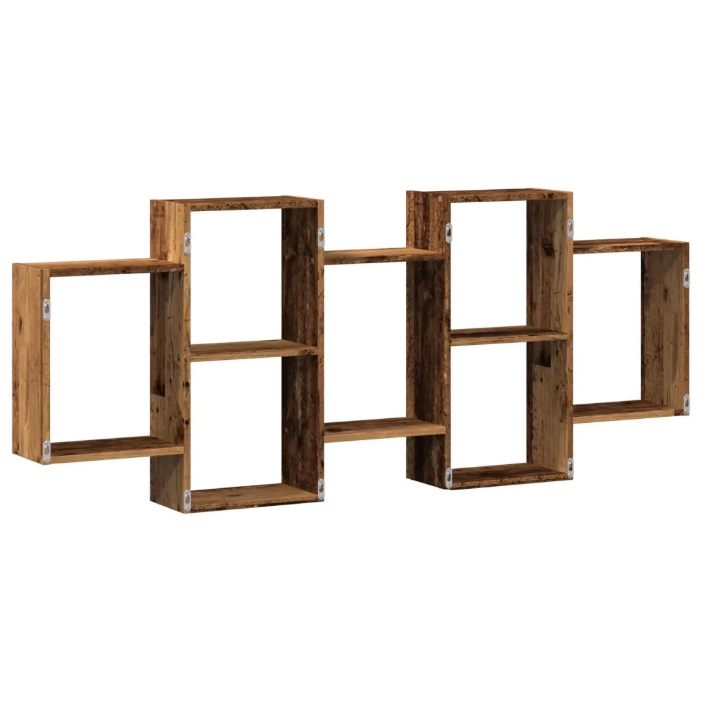 vidaXL Scaffale a Parete Legno Vecchio 159x18x65 cm in Truciolato