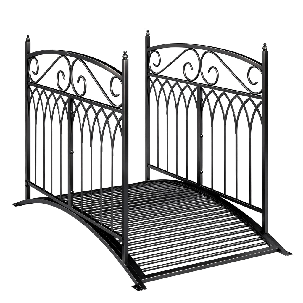 Ponte da Giardino in Metallo ¨C zephmum ¨C Antracite 135.5 cm
