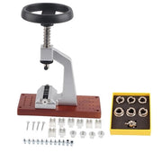 Set di riparazione orologeria professionale - 6 stampe - acciaio/aluminium - dimensioni 26,5x30x14,5 cm - peso 2572 g