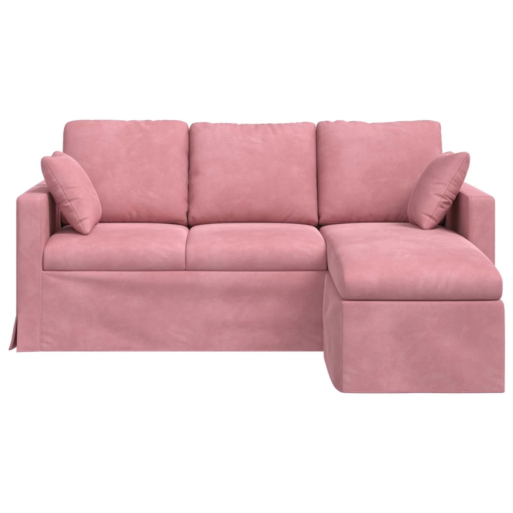 Divano Rosa 178 x 134 x 80 cm Velluto 42024453