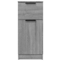 Credenza Grigio Sonoma 30x30x70 cm in Legno Multistrato cod mxl 12527