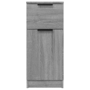 Credenza Grigio Sonoma 30x30x70 cm in Legno Multistrato cod mxl 12527