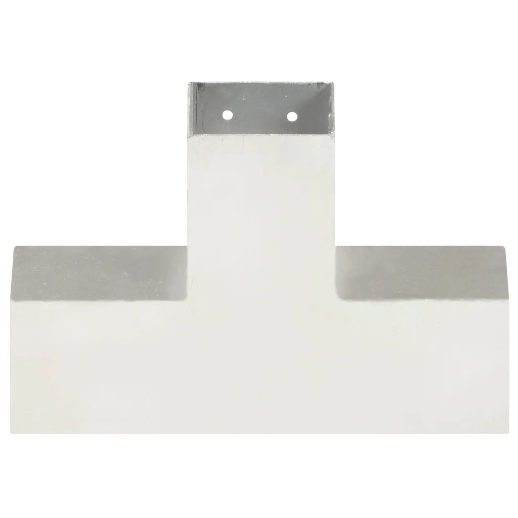 Connettore per Pali a Forma di X in Metallo Zincato 81x81 mm cod mxl 54838