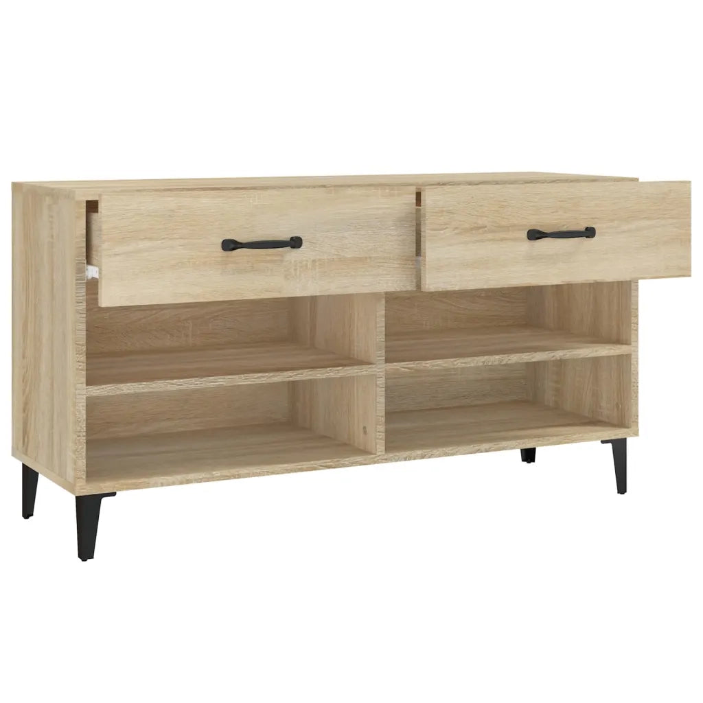 Scarpiera | Mobile per scarpe Rovere Sonoma 102x35x55 cm in Legno Multistrato