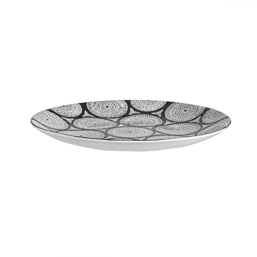 PIATTO DECORATIVO ANTIFONE D 35 CM IN PORCELLANA