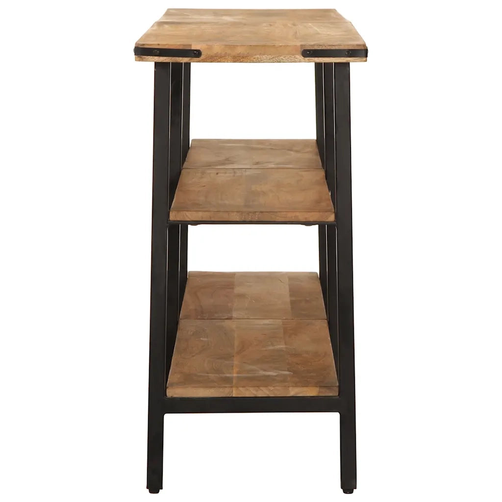 Tavolo Consolle 180x35x70 cm in Legno Massello di Mango 373614