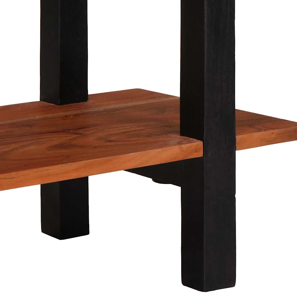 vidaXL Tavolo consolle con cassetto Marrone 110 x 30 x 75 cm