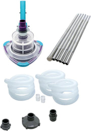 Bestway k816cbx aspiratore da fondo con asta per la pulizia delle piscine a spinta manuale