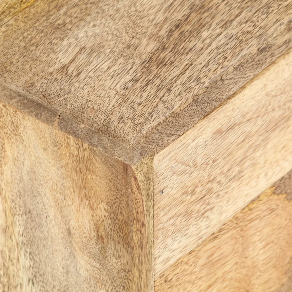 Tavolino da Salotto 90x55x40 cm in Legno Massello di Mango 285869