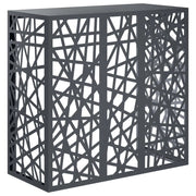 Copertura per condizionatore d'aria Antracite 110 x 50 x 105 cm 8014173