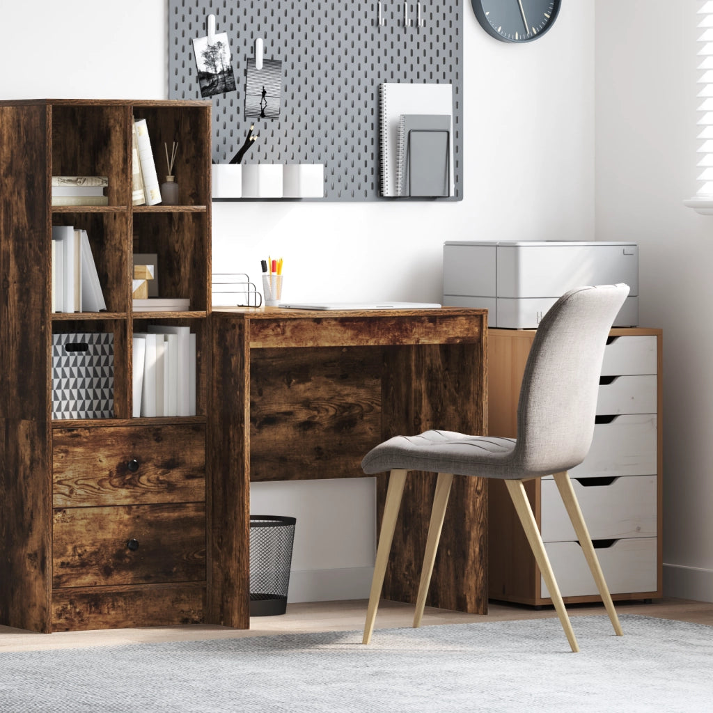 Scrivania Rovere affumicato Legno ingegnerizzato 70 x 50 x 76 cm