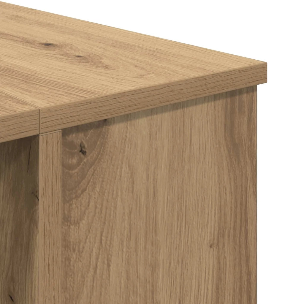 Scrivania rovere artigianale 140 x 50 x 75 cm Legno multistrato 879648