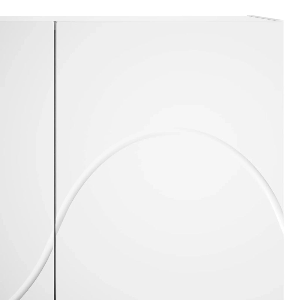 Credenza Bianco 79 x 41 x 151 cm Legno ingegnerizzato 3433109
