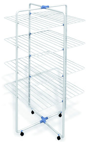 Gimi STENDIBIANCHERIA A TORRE VIP 4 PIANI cm. 70,5x70,5x168 h Stenditura mt. 40