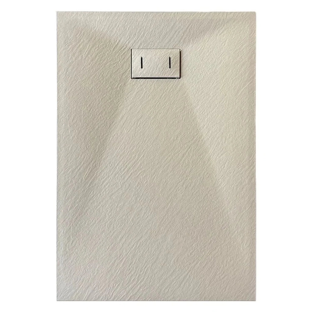 Piatto Doccia 80x100x2 6 cm Tortora Effetto Pietra mod. Strong
