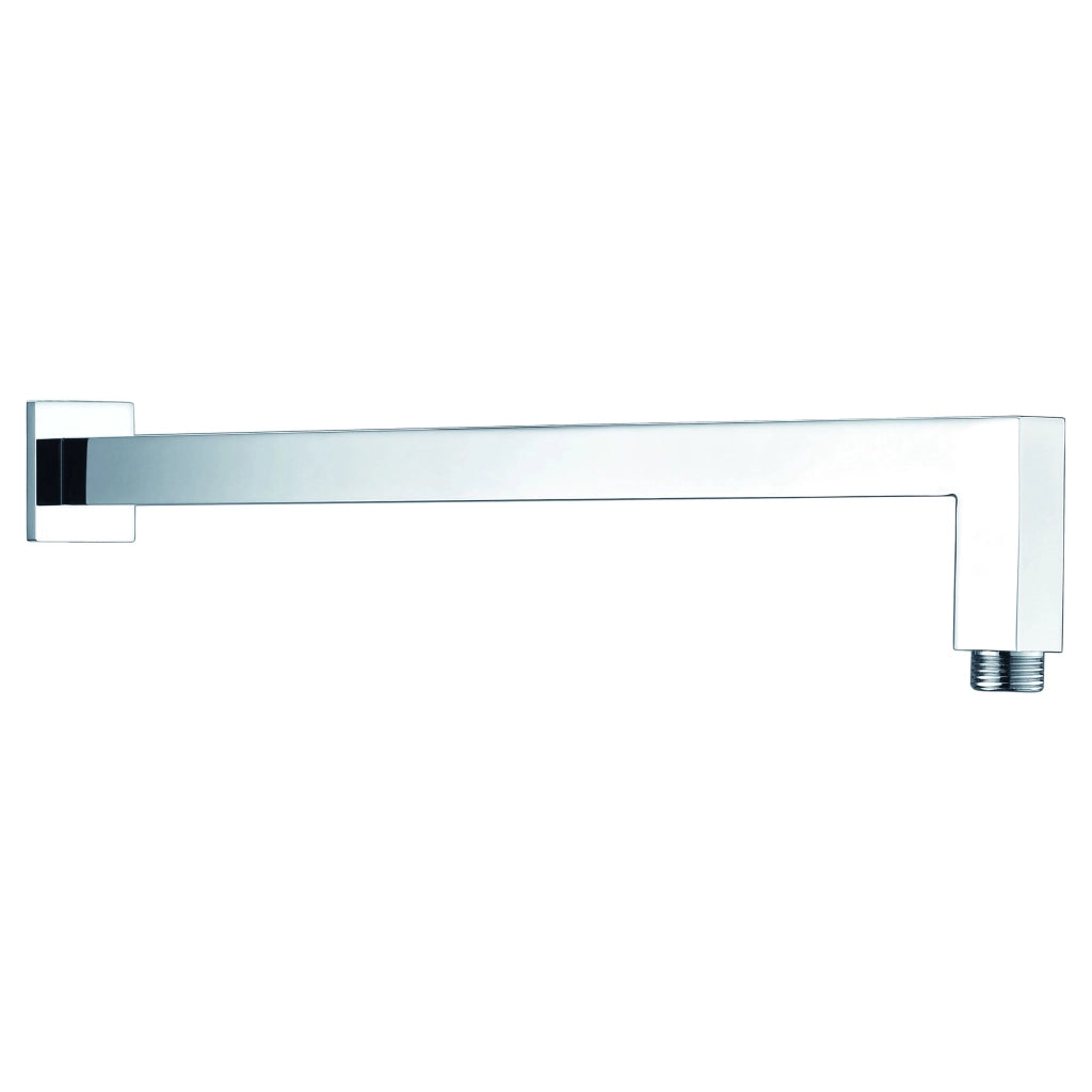 IMEX Supporto a parete quadrato in acciaio e ottone cromato con staffa quadrata per tubo a muro quadro Imex-BPE004
