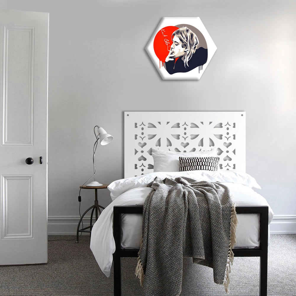 SHAPE - Pannello in PVC traforato - Parasole Misura: 48x48 cm, Colore: bianco
