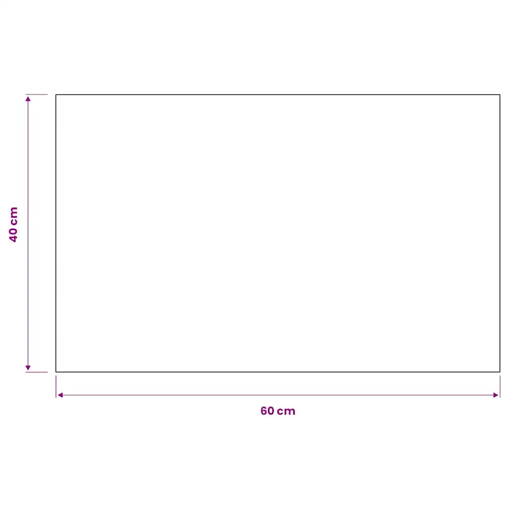 Tappeto del soggiorno | Tappeto Antipolvere Trapuntato Rettangolare 40x60cm Antracite