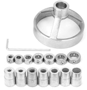 Kit di guida per la perforazione - Alta durezza - Regolatore di perforazione - Struttura di supporto per la perforazione in acciaio - Progetto di foro a vite - 7 punte di perforazione - Peso 418 g
