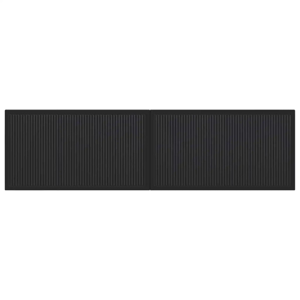 Testiera da Muro EDE Nero Legno ingegnerizzato 896056