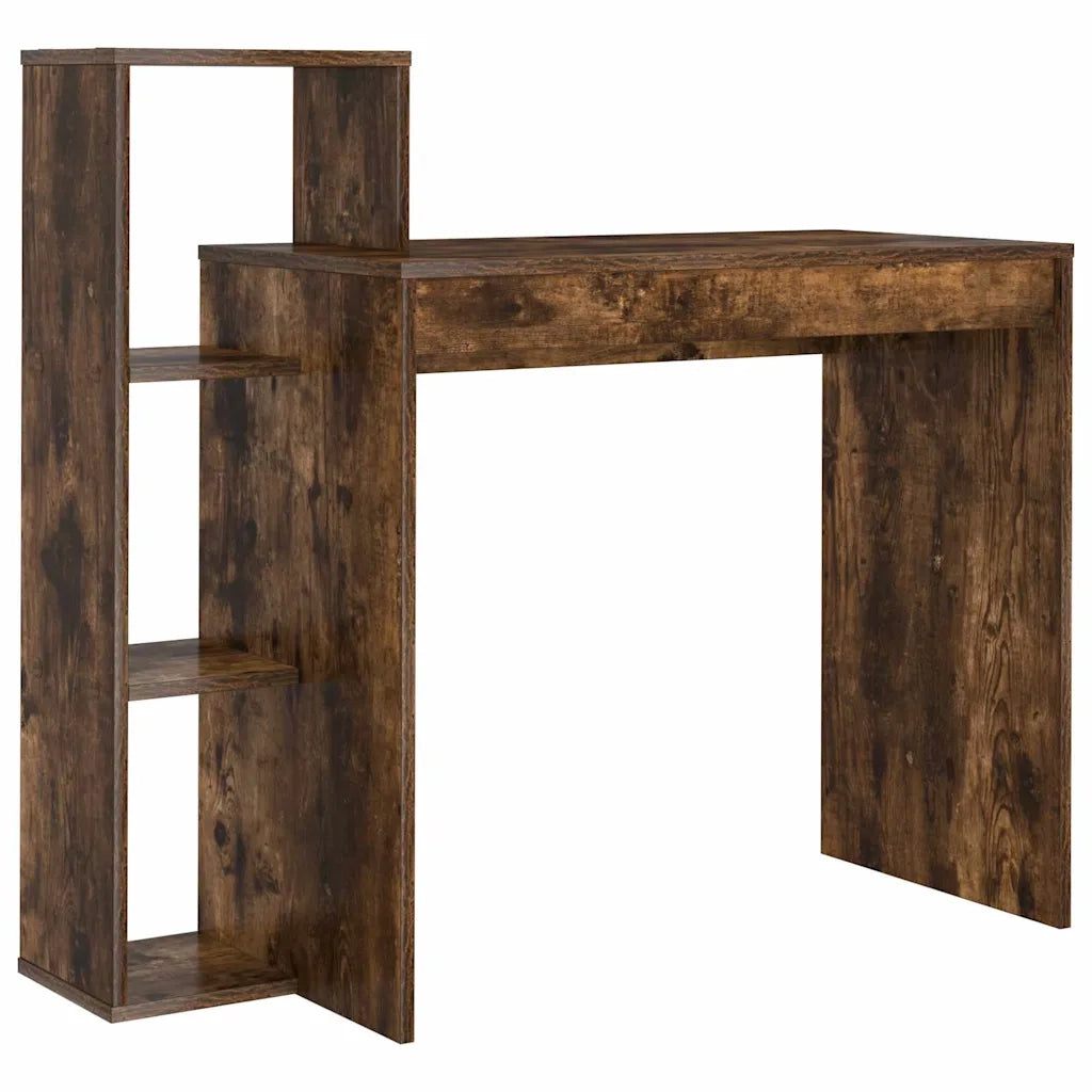 Scrivania Rovere fumé 100 x 40 x 90 cm Legno multistrato 869318