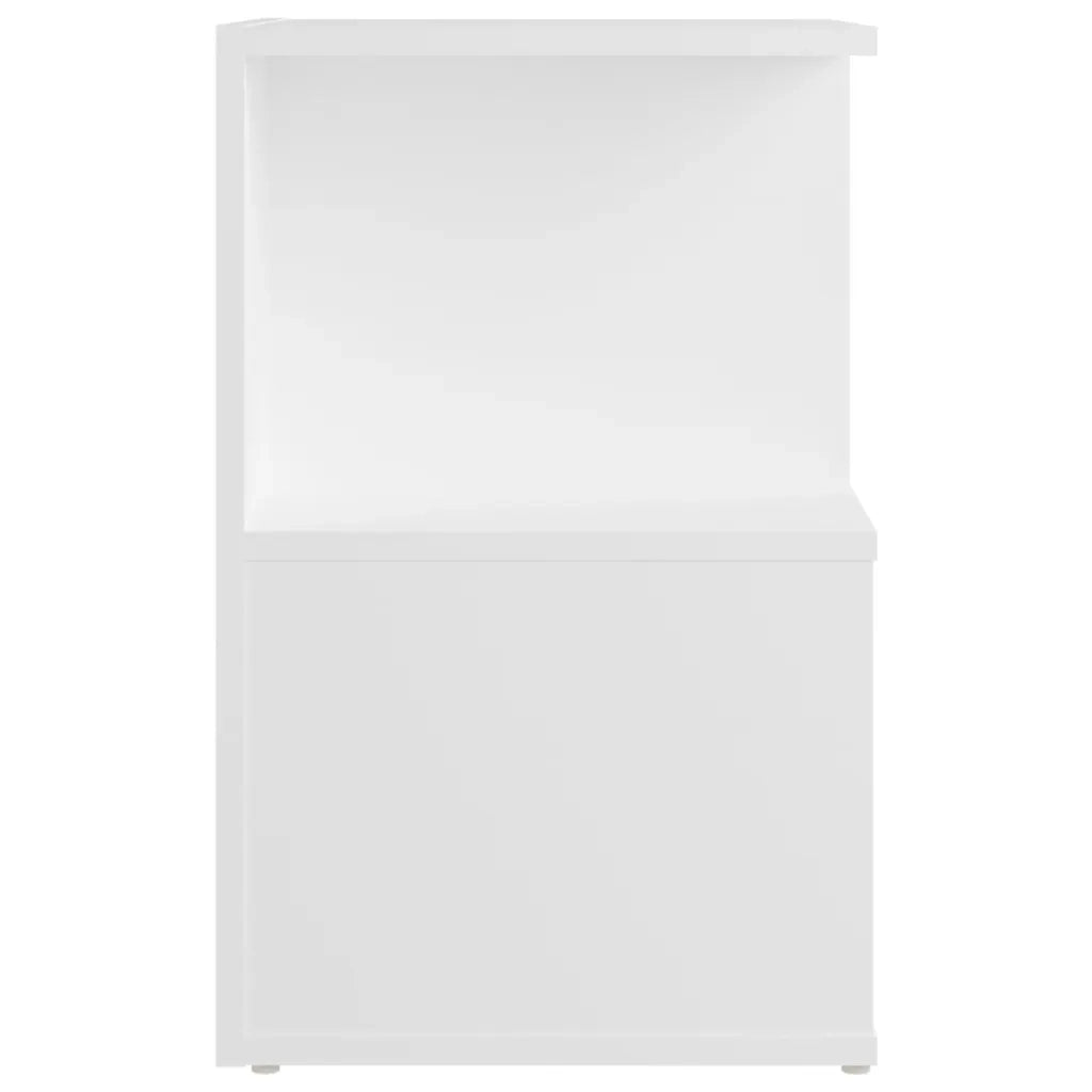 Comodino Bianco 35x35x55 cm in Truciolato cod mxl 51715