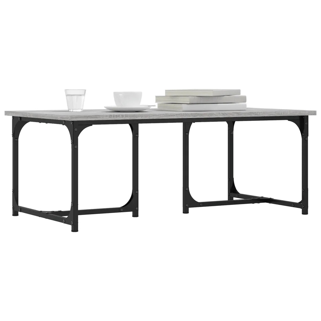 Tavolino da Salotto Grigio Sonoma 90x50x35 cm Legno Multistratocod mxl 130868