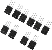 Combinazione di Transistor 10 pezzi - 5 x 2SC5200 - 5 x 2SA1943 - Combinazione Potente - Materiale di Alta Qualità - Lunga Durata - Transistor