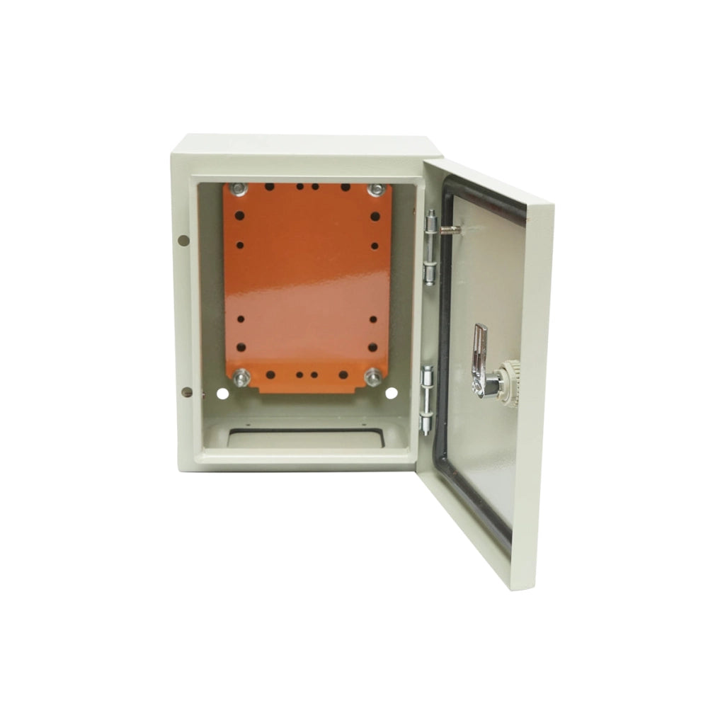 Quadro elettrico in metallo con controquadro, PT 250x200x150mm, IP65
