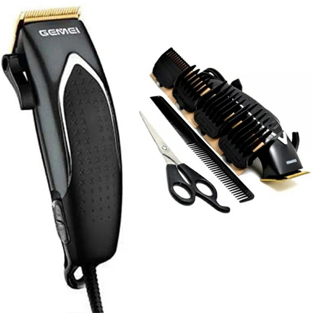 Trade Shop - Tagliacapelli Rasoio Elettrico Con Lama In Titanio Per Barba E Capelli Gm 809 -