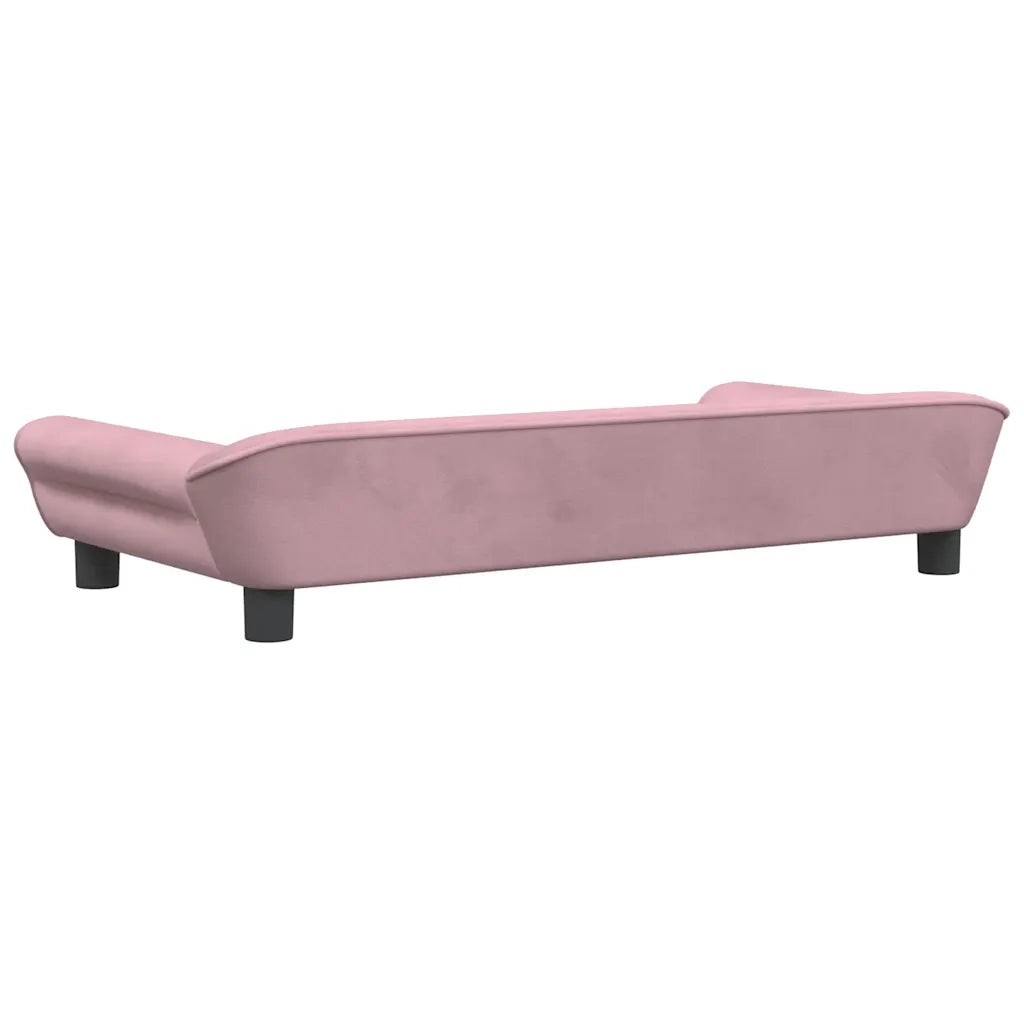 Divano | Divano da soggiorno | Sofa per Bambini Rosa 100x50x26 cm in Velluto