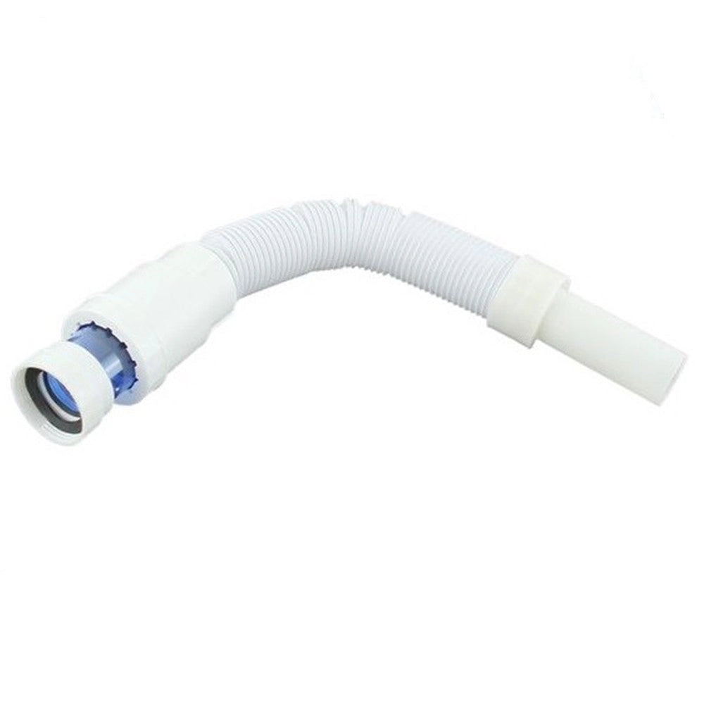 Trade Shop - Canotto Tubo Di Scarico Flessibile Estensibile Lavabo Lavello 1/4 X 32 Mm 10077 -