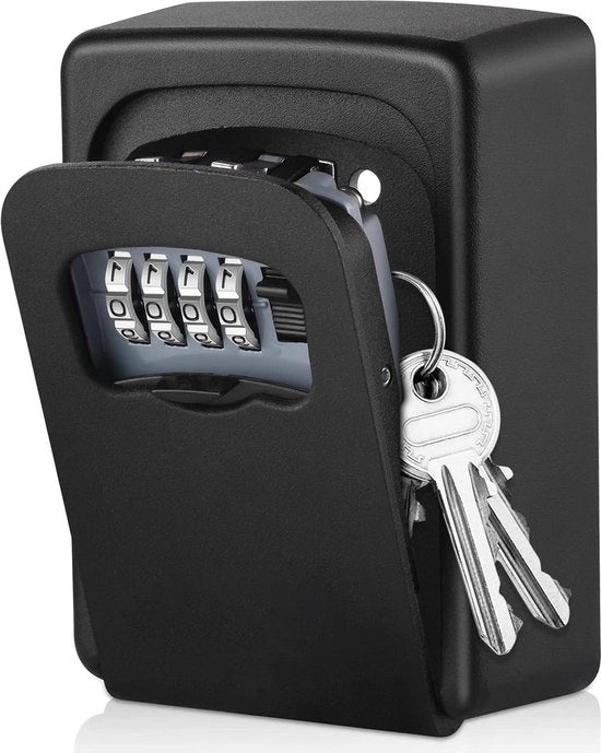 Cassaforte a muro con combinazione a 4 cifre, certificata dalla polizia, impermeabile all'acqua, cassaforte per casa, garage, ufficio
