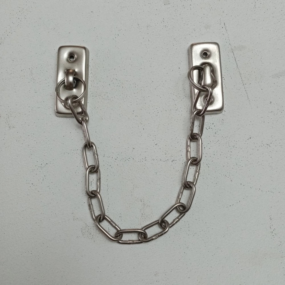 Catenella ritieni per finestre 20 cm in acciaio nichelato