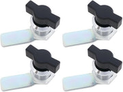 Set di 4 T-Manubri a Chiave Cam per Armadi e Cassetti