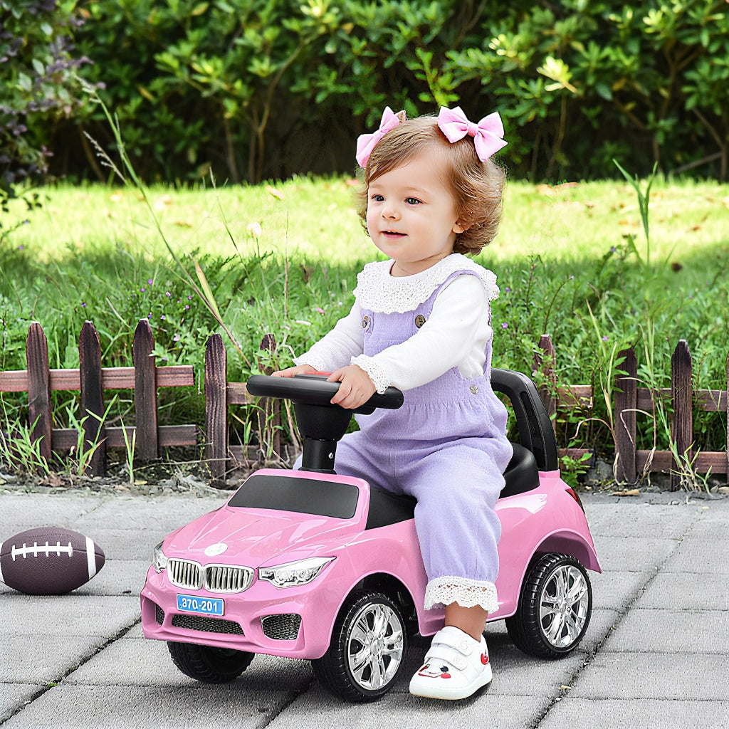 Giocattolo a Spinta per Bambini con Musica e Luci ¨C Zephmum ¨C Rosa
