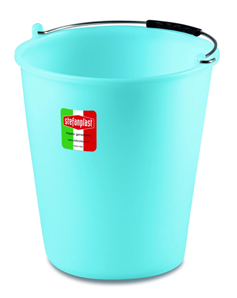 Stefanplast SECCHIO CASALINGO AZZURRO lt.15 - Ø cm. 32x32 h