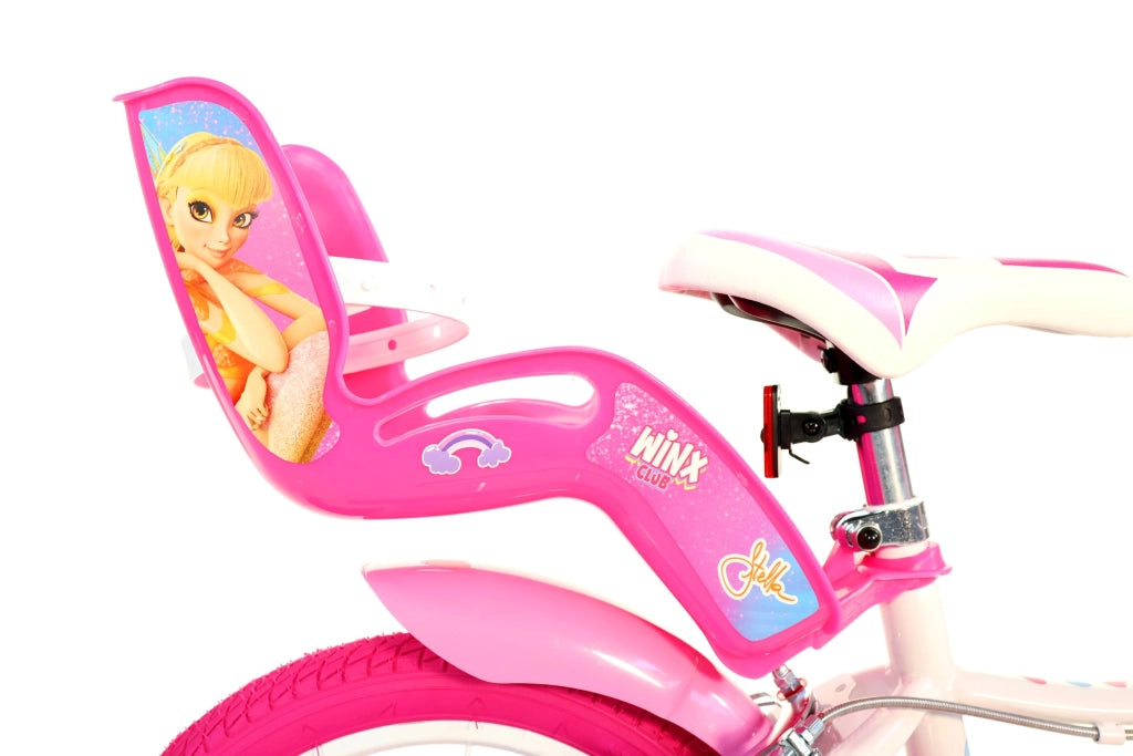 WINX 14", bicicletta per bambini, adatta ad etÃƒÂ  tra i 4 e i 6 anni, per altezza tra 100 e 120 cm, con cestino e p