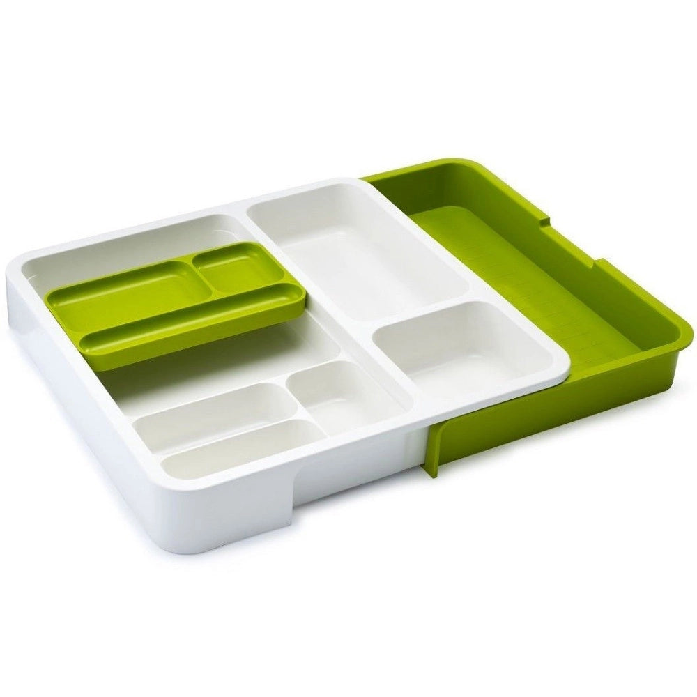 Trade Shop - Cassetto 7023 Organizer Allungabile Estensibile 28-48cm Cassetti Organizzatore -