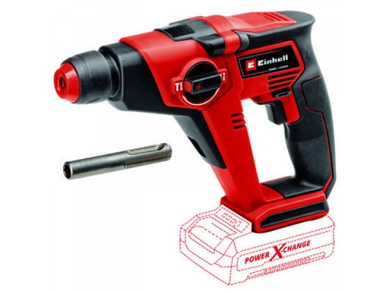 Tassellatore a batteria Einhell TE-HD 18/12 Li-Solo SDS Plus PXC 1.3 J