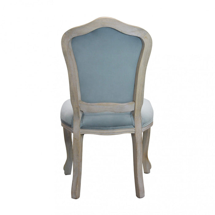 Sedia Charlene 52x50x100 h cm in Legno Grigio