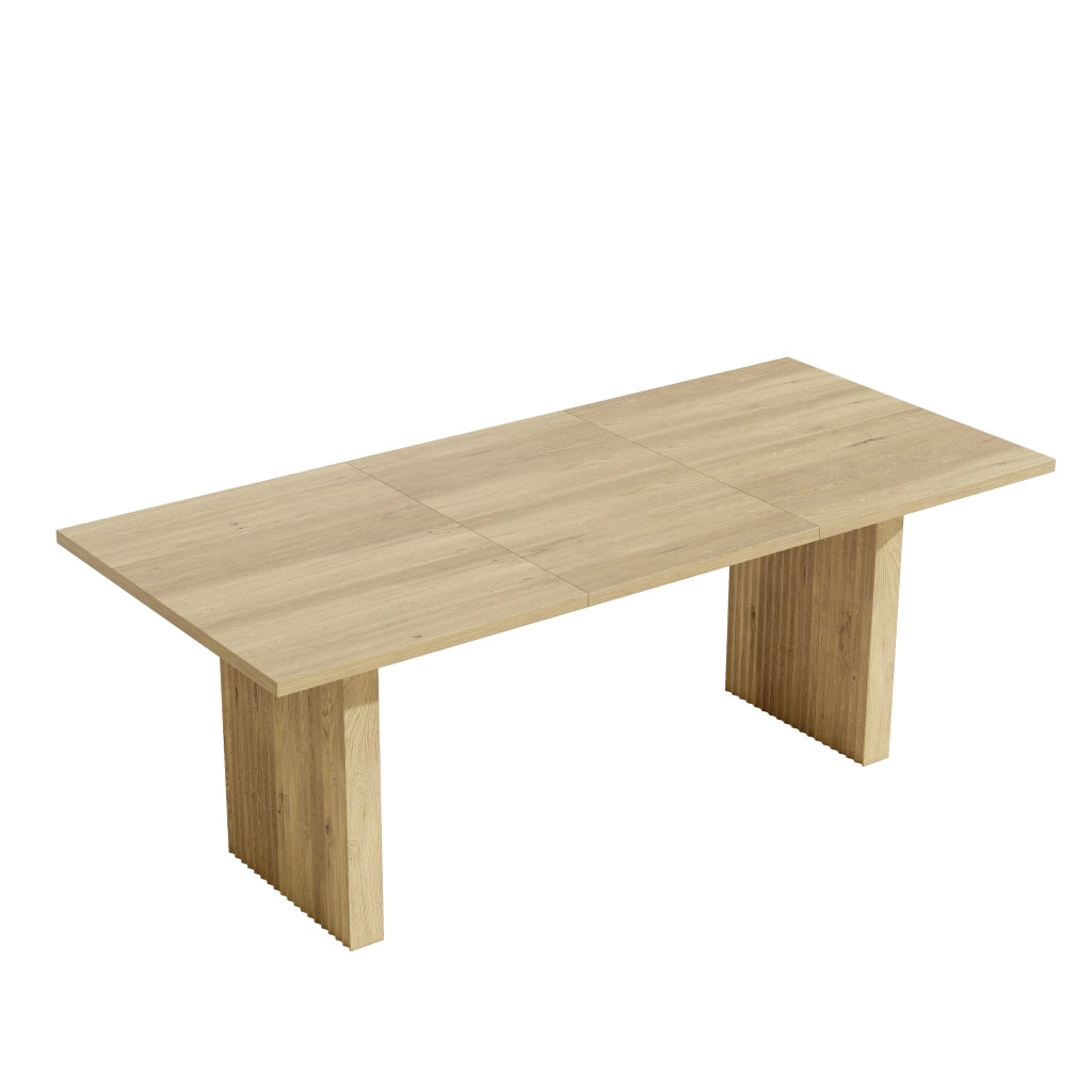 Tavolo da Pranzo Allungabile 140/200x90 cm ¨C MINIMAL ¨C Rovere, Rettangolare, 6-8 Persone