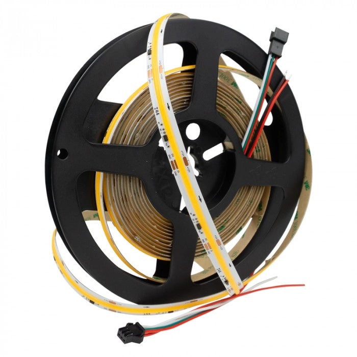 Striscia LED COB digitale 480 4000K 9W/m 12V 5m dimmerabile