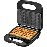 Trade Shop - Bistecchiera Elettrica Multi Grill Per Panini Waffle 500 Watt Doppia Piastra -