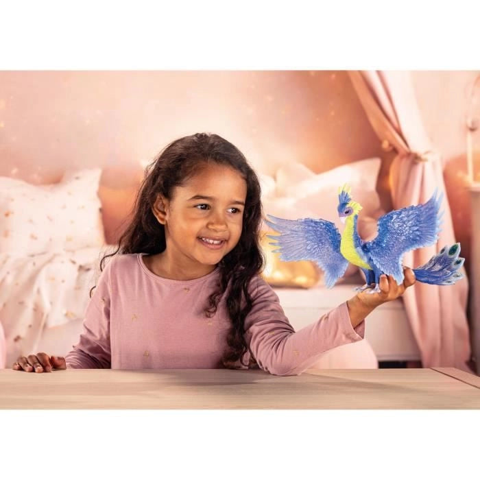 Schleich 70794 Bayala Blue Magic Pavone Figurina, Per bambini dai 5 anni in su