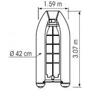 TENDER YACHT ALLUMINIO 3,4 MT