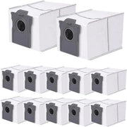 12 Set di Sacchi per Aspirapolvere compatibili con Dreame X30/X30 PRO/X40/X40 PRO/S30/S10 - Sacchetto per Aspirapolvere - Sacchi per Aspirapolvere