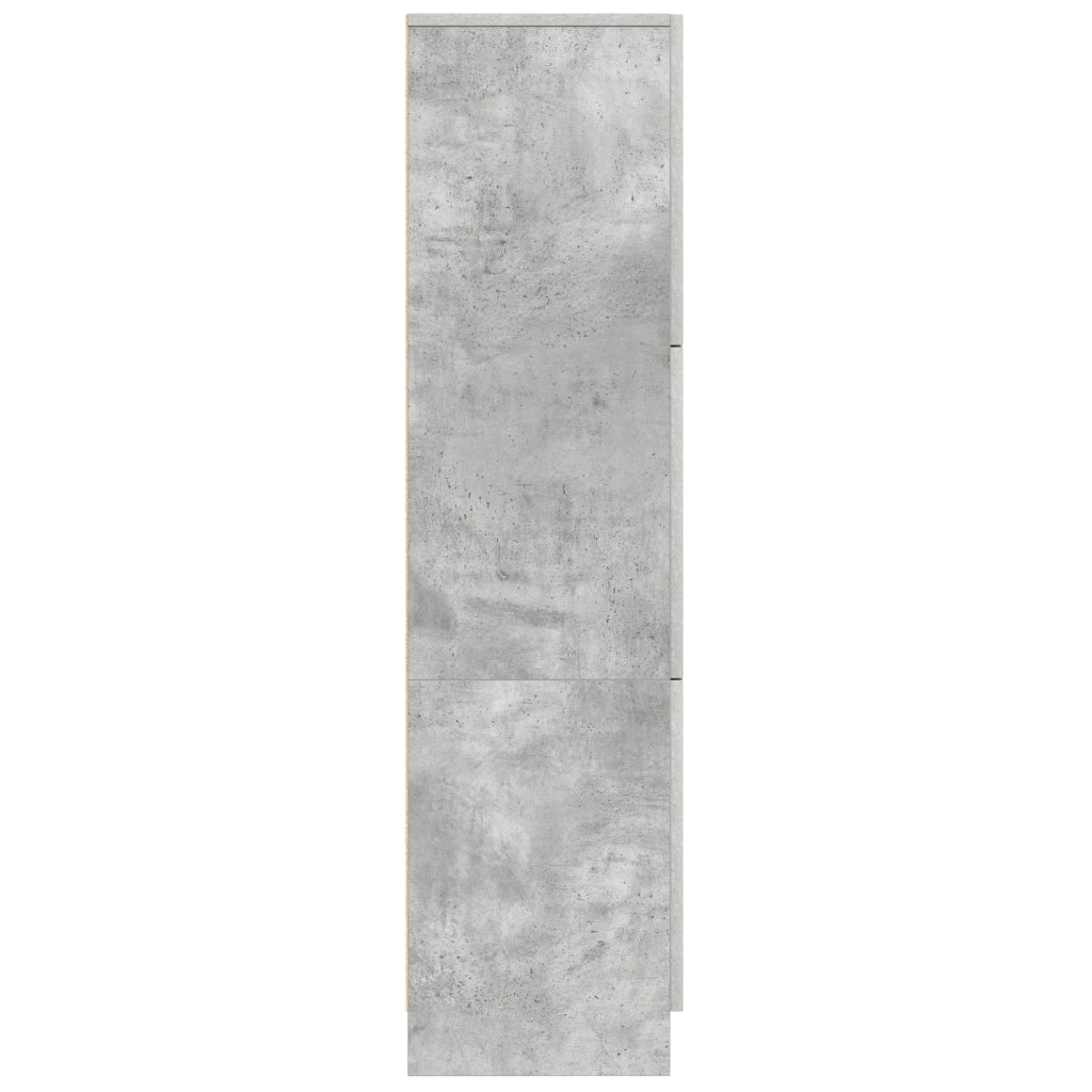 Credenza Grigia Cemento Grigio Truciolare Grande Credenza