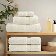 vidaXL Panni per il viso SOLUND 2 pcs Crema Cotone